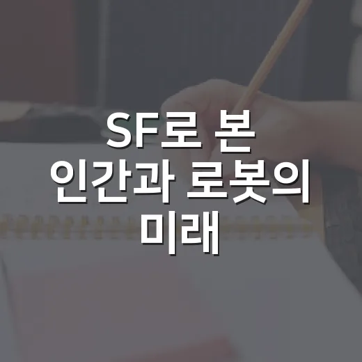 SF로 본 인간과 로봇의 미래