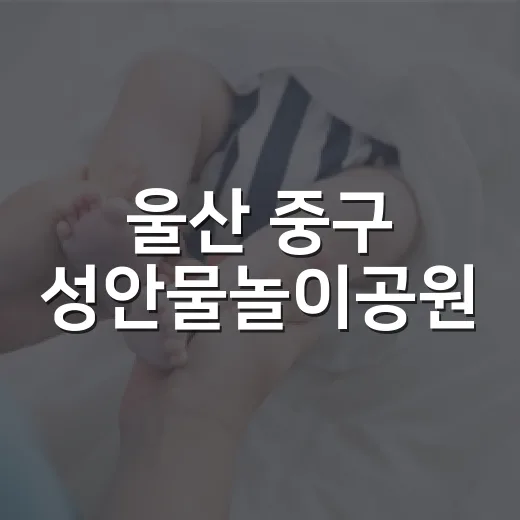 울산 중구 성안물놀이공원, 이번 주말까지 운영