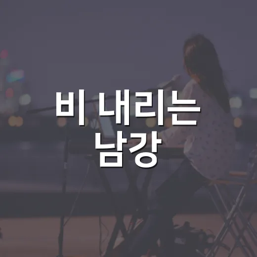 비 내리는 남강, 낭만콘서트의 밤