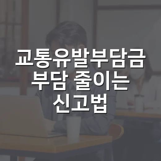 교통유발부담금 부담 줄이는 신고법