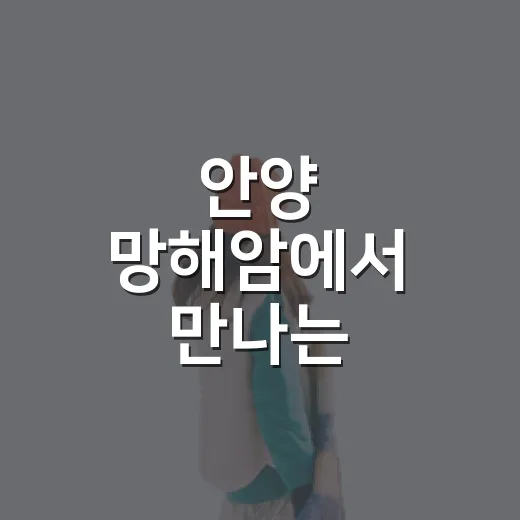 안양 망해암에서 만나는 고즈넉한 도시 풍경