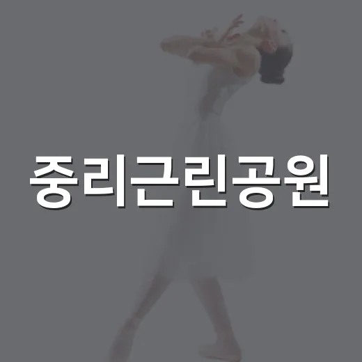 중리근린공원, 문화와 체육이 어우러진 명소