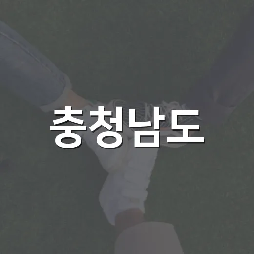 충청남도, 8월 이웃추가 이벤트로 시원한 경품 선사