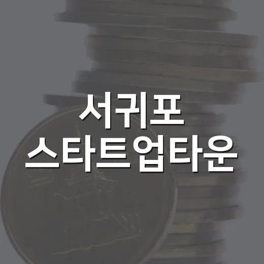 서귀포 스타트업타운, 창업가 필수 공간