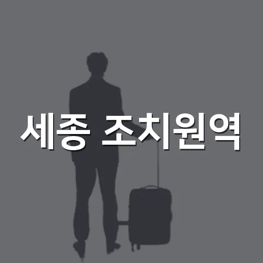 세종 조치원역, 한글로 새로워진 문화 공간