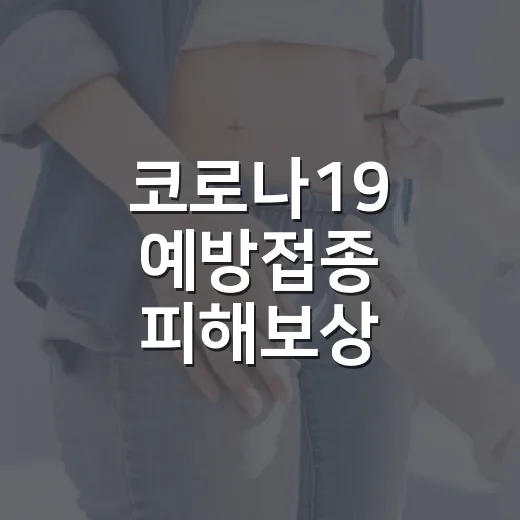 코로나19 예방접종 피해보상 이의신청 안내