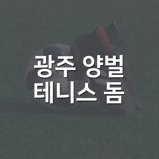 광주 양벌 테니스 돔, 12면 실내 코트 개장