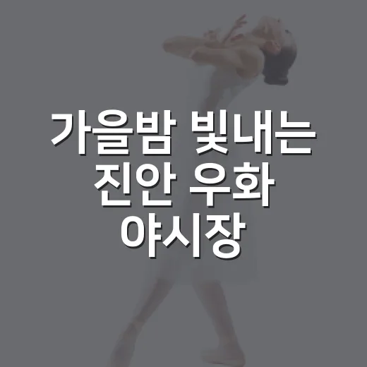 가을밤 빛내는 진안…
