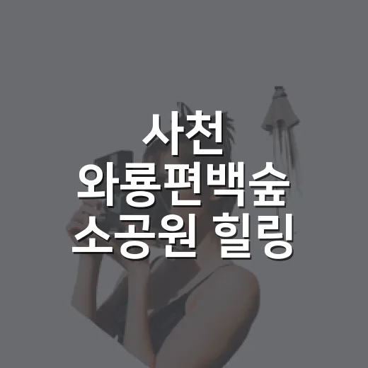 사천 와룡편백숲 소…