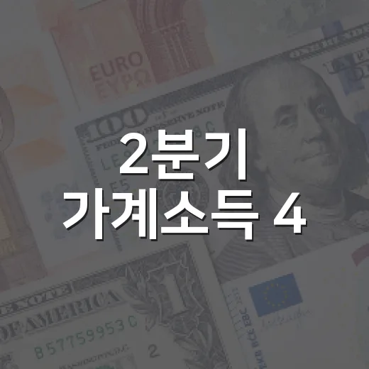 2분기 가계소득 4…