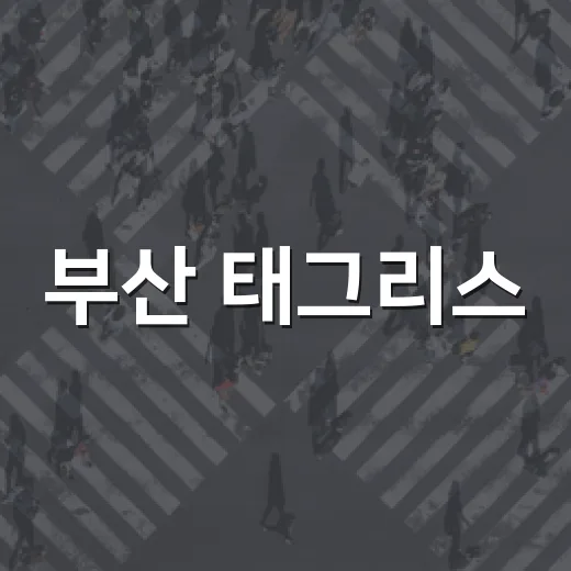 부산 태그리스, 휴…
