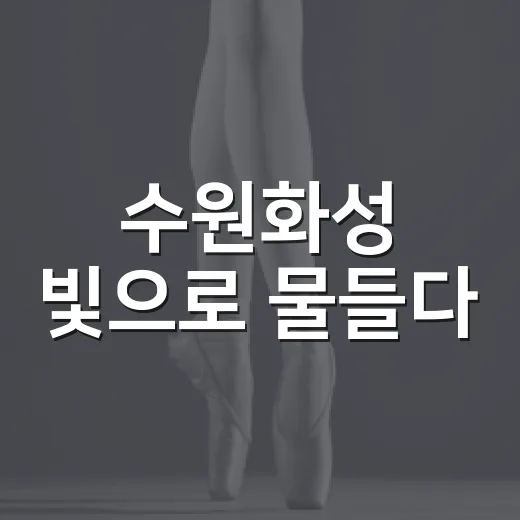 수원화성 빛으로 물들다, 2026 미디어아트 축제