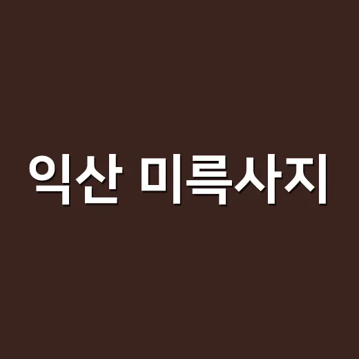 익산 미륵사지, 빛…