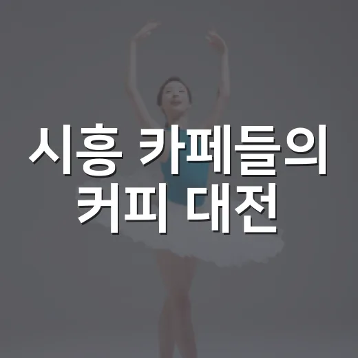 시흥 카페들의 커피 대전, 세계커피콩축제 그랑프리