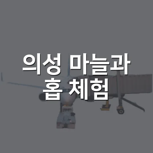 의성 마늘과 홉 체험, 마랩 팜파티 현장