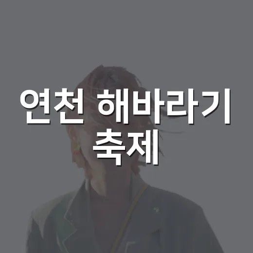 연천 해바라기 축제…