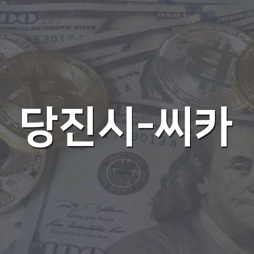 당진시-씨카, 글로벌 투자 공동선언