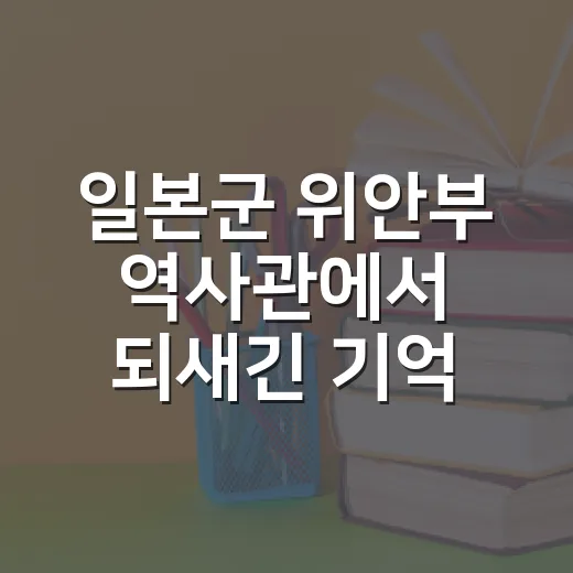 일본군 위안부 역사관에서 되새긴 기억