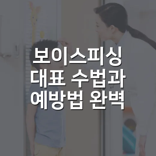 보이스피싱 대표 수법과 예방법 완벽 정리