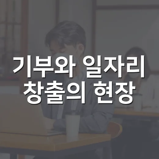 기부와 일자리 창출의 현장, 굿윌스토어 밀알유성점