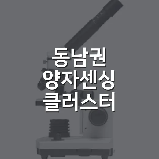 동남권 양자센싱 클러스터, 글로벌 퀀텀 허브 도약