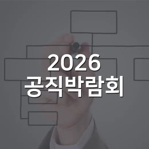 2026 공직박람회, 공직 꿈나무 모인다