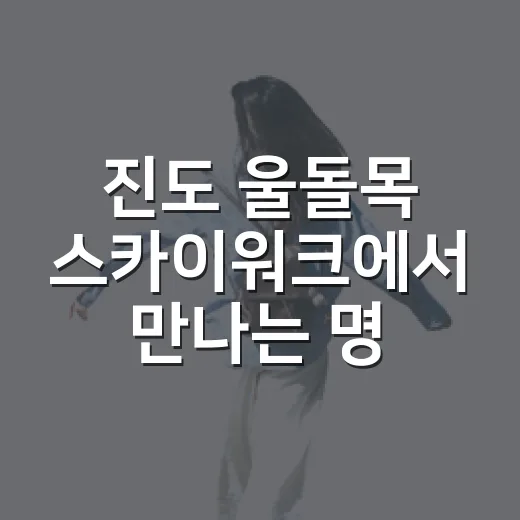 진도 울돌목 스카이워크에서 만나는 명량대첩