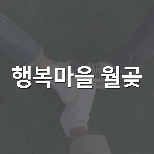 행복마을 월곶, 취약계층 위한 사랑맘 행복도시락 재개