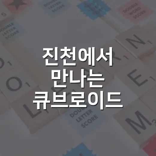 진천에서 만나는 큐브로이드 코딩 특강