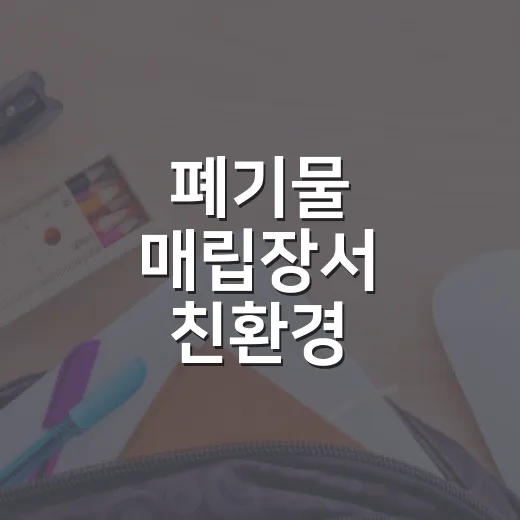 폐기물 매립장서 친환경 에너지공원으로 변신