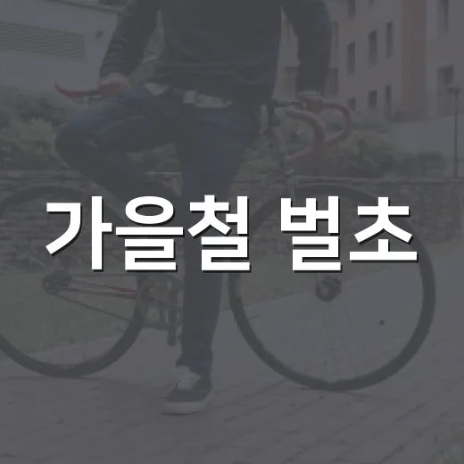 가을철 벌초·산악 안전사고 예방법