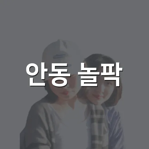 안동 놀팍, 실감형 게임 체험 명소