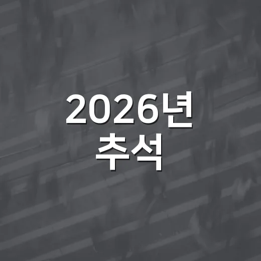 2026년 추석, 청탁금지법 선물 기준 총정리