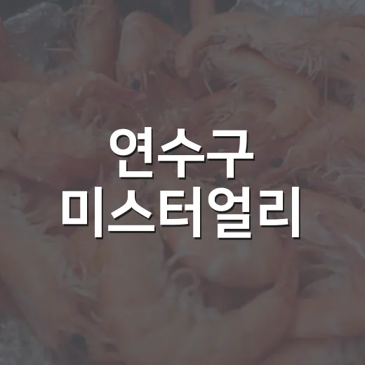 연수구 미스터얼리, 착한가격 브런치 카페