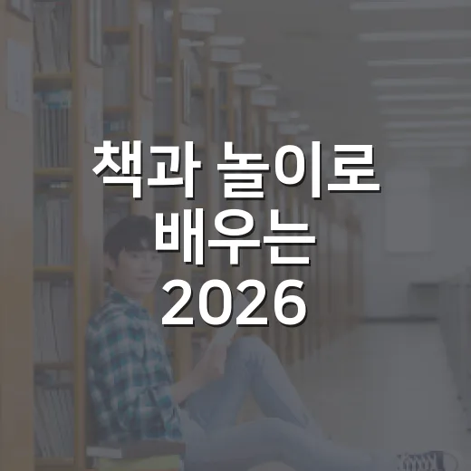 책과 놀이로 배우는 2026 북스태킹 챌린지
