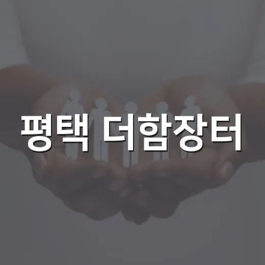 평택 더함장터, 나눔과 환경 실천의 장