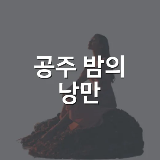 공주 밤의 낭만, 국가유산야행과 산성시장 야시장