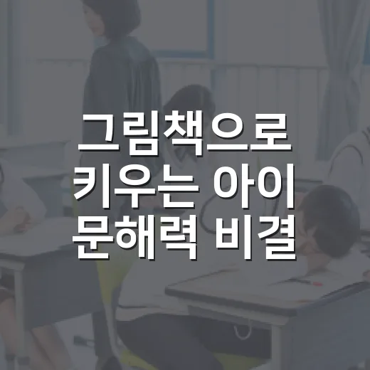 그림책으로 키우는 아이 문해력 비결
