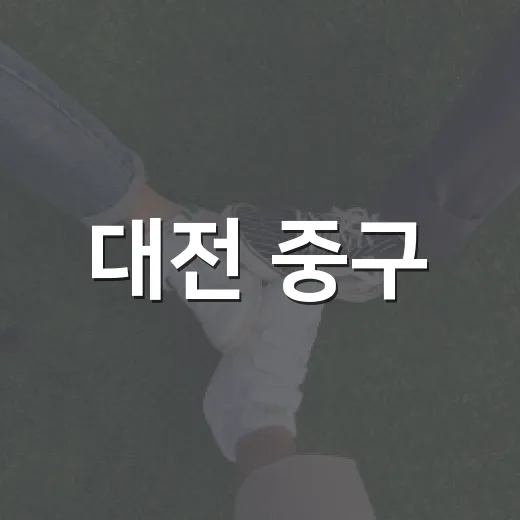 대전 중구, 고향사랑 기부대상 은상 영예