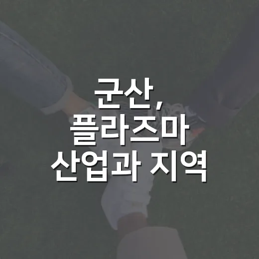 군산, 플라즈마 산업과 지역 안전 강화 박차