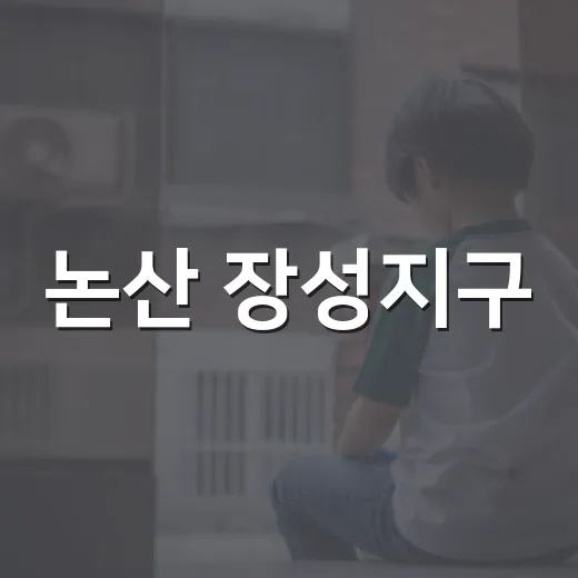 논산 장성지구, 2027년 재해예방사업 선정