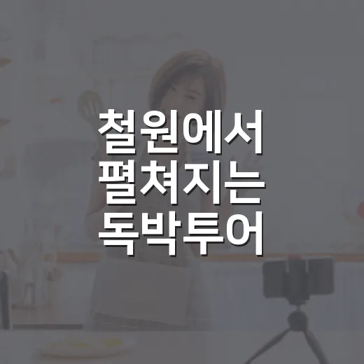 철원에서 펼쳐지는 독박투어 대모험