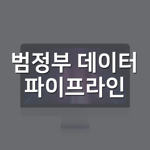 범정부 데이터 파이프라인, 18일부터 시범운영 시작