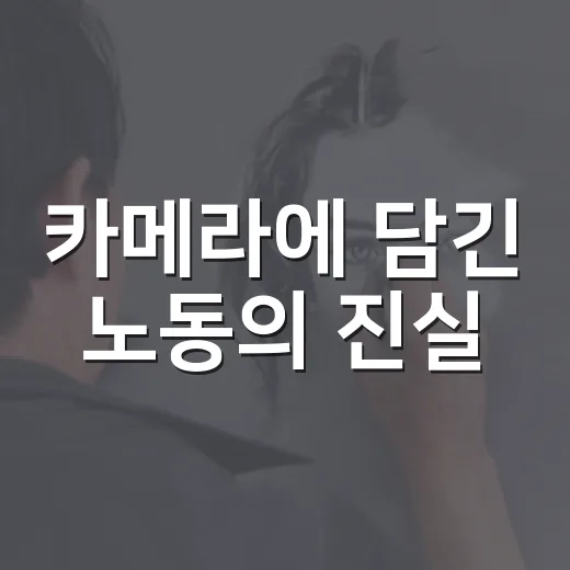 카메라에 담긴 노동의 진실, 대전포토페스티벌
