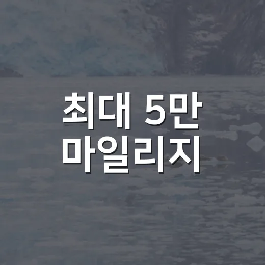 최대 5만 마일리지, 승용차 에코마일리지 최종등록 시작