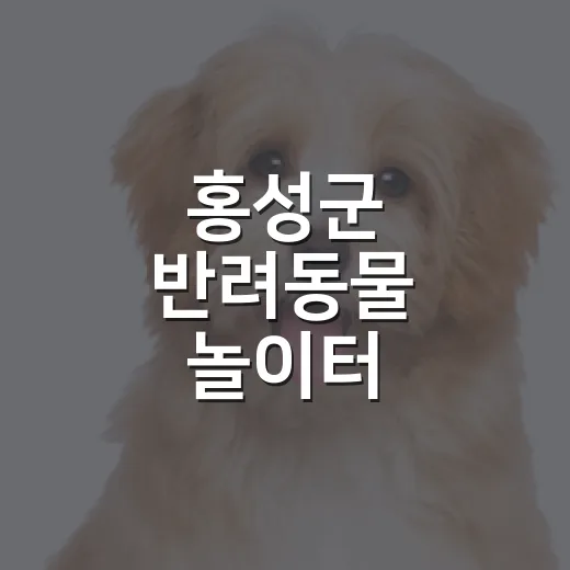 홍성군 반려동물 놀이터, 반려견 천국