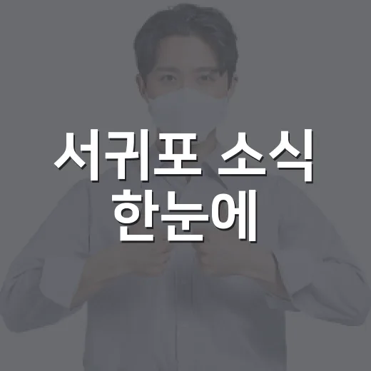 서귀포 소식 한눈에, 사진전부터 문학공모전까지