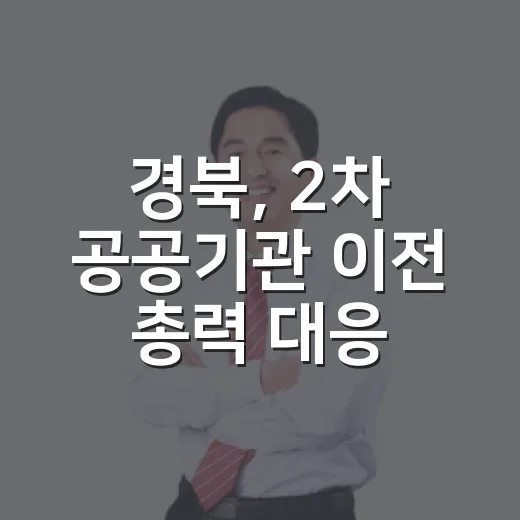 경북, 2차 공공기관 이전 총력 대응