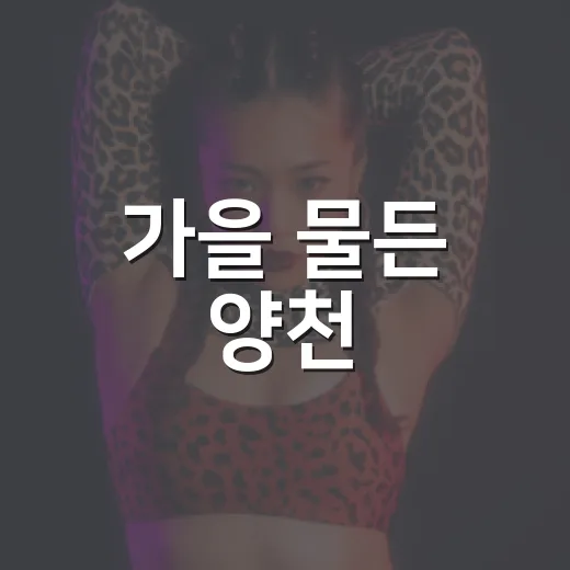 가을 물든 양천, 10월 축제 총집합