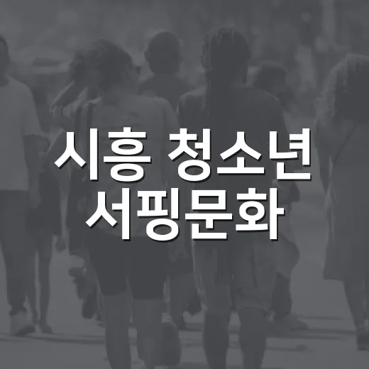 시흥 청소년 서핑문화, 재단과 협회 손잡다